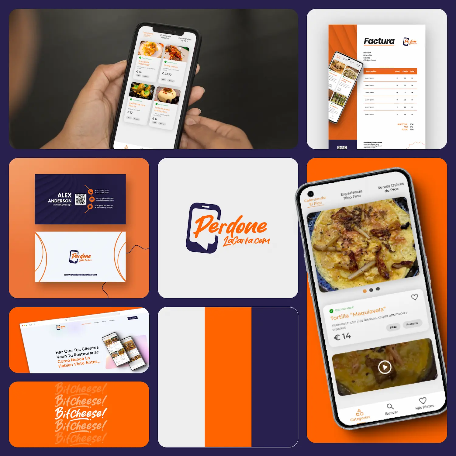 Branding - PerdoneLaCarta.com image 5